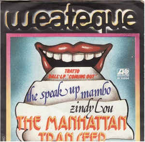 The Speak Up Mambo / Zindy Lou