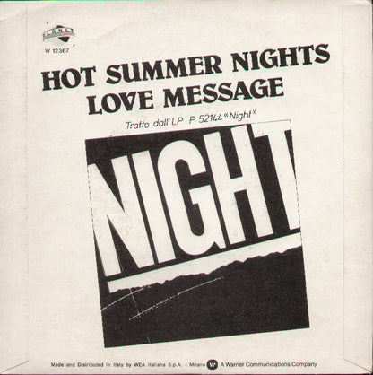 Hot Summer Nights / Love Message