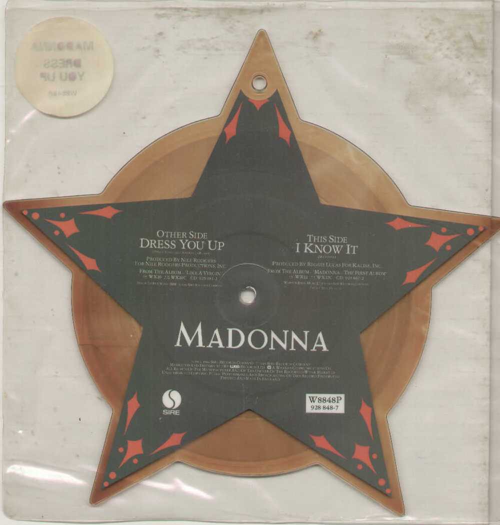 Dress You Up Picture Disc Shape