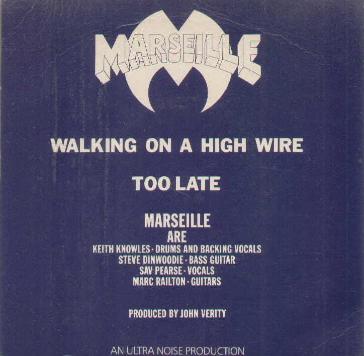 Walking On A Highwire / Too Late Silver Vinyl