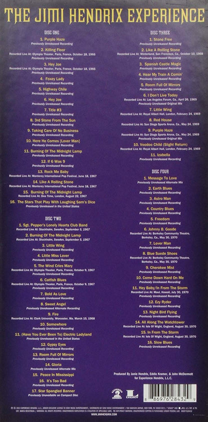 The Jimi Hendrix Experience Deluxe Boxset