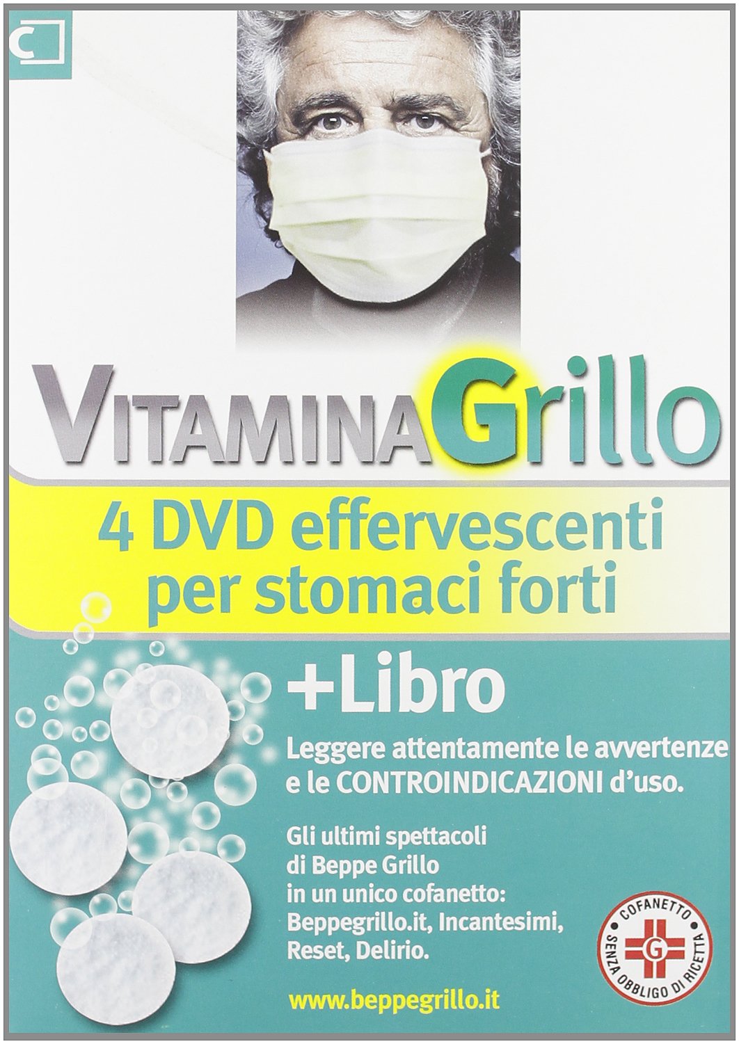 Vitamina Grillo 4Dvd +Libro