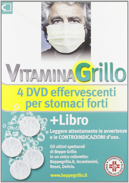 Vitamina Grillo 4Dvd +Libro