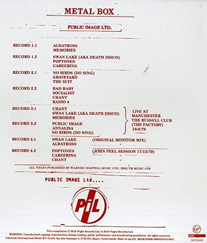 Pil - Metal Box