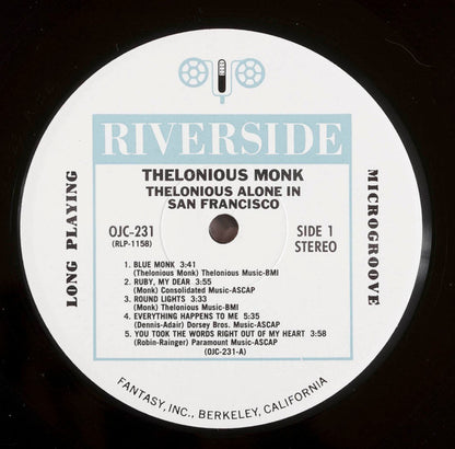Thelonious Alone In San Francisco