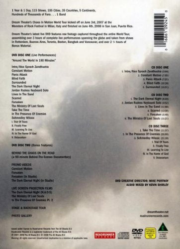 Chaos In Motion 2007/2008 Deluxe Limited Edition 2dvd 3cd