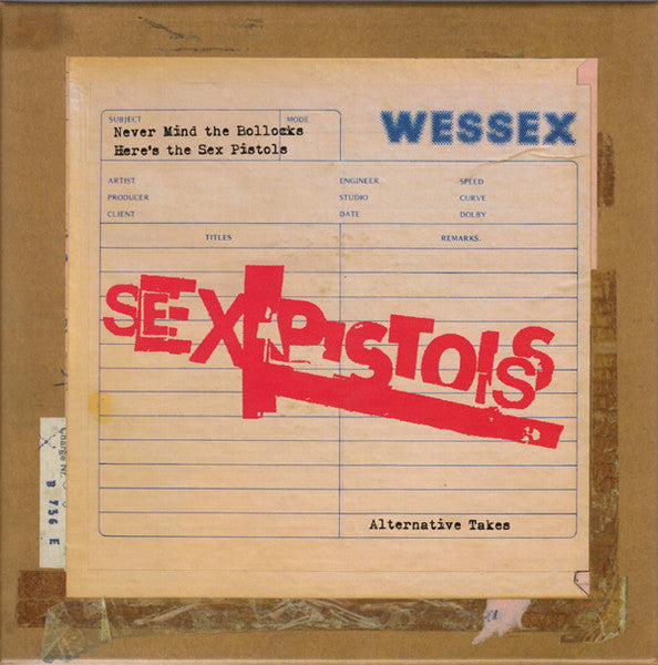 Never Mind The Bollocks Here's The Sex Pistols - Alternative Takes Boxset Limited Edition Numbered