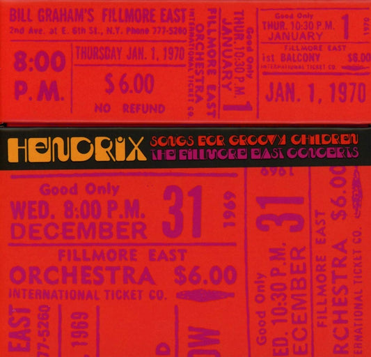 Songs For Groovy Children The Fillmore East Concerts Box