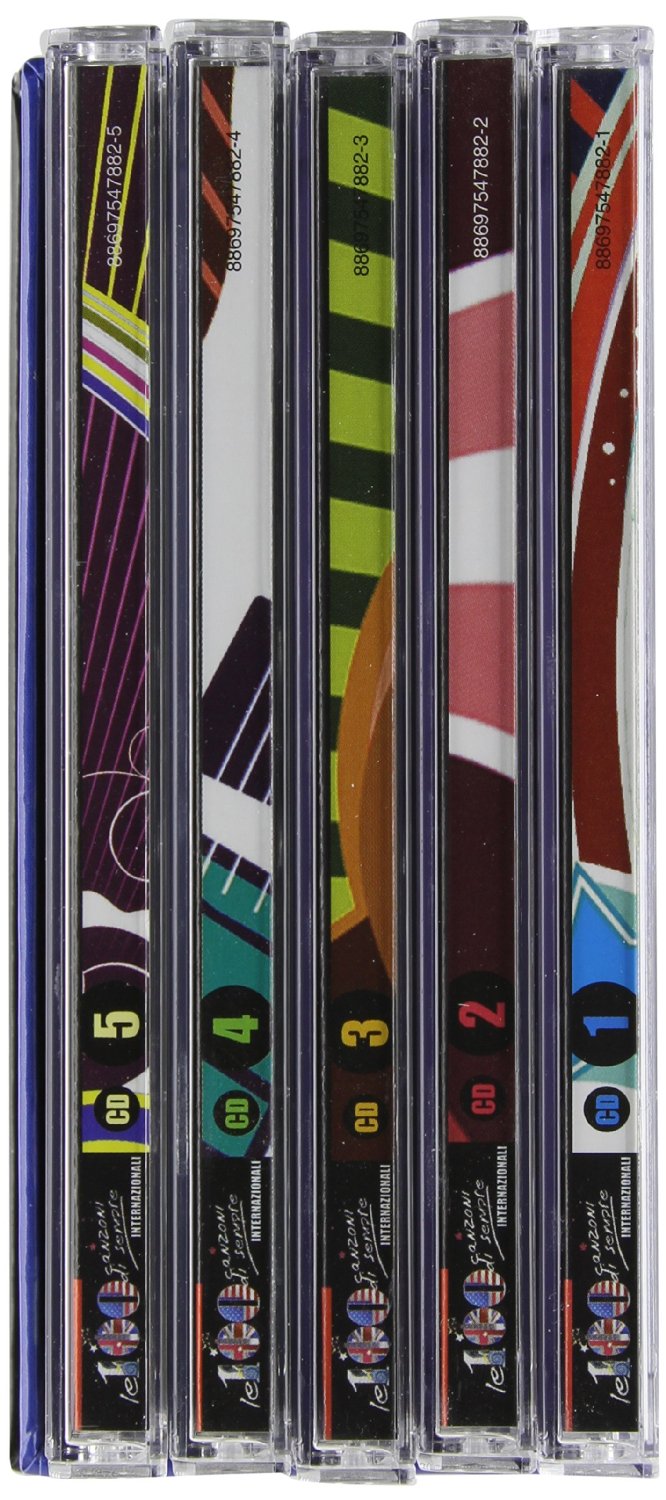 Le 100 Canzoni Di Sempre Internazional Boxset