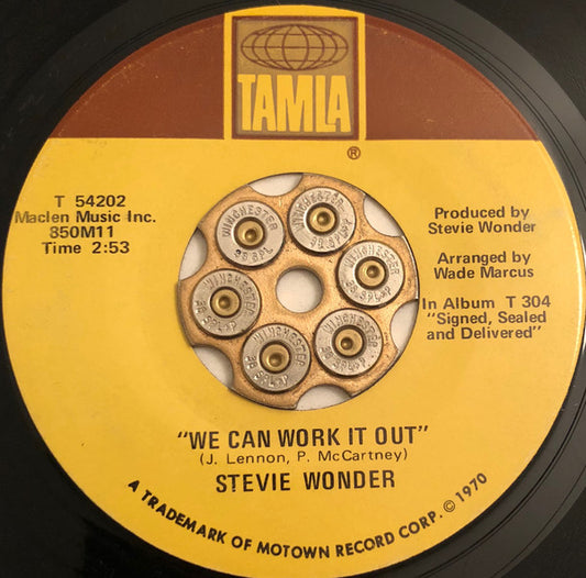 We Can Work It Out / Never Dreamed You'd Leave In Summer