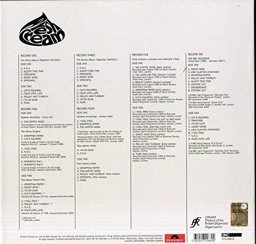 Fresh Cream Box Set Deluxe Edition