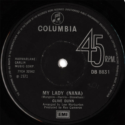 My Lady Nana / Tissue-Paper And Comb