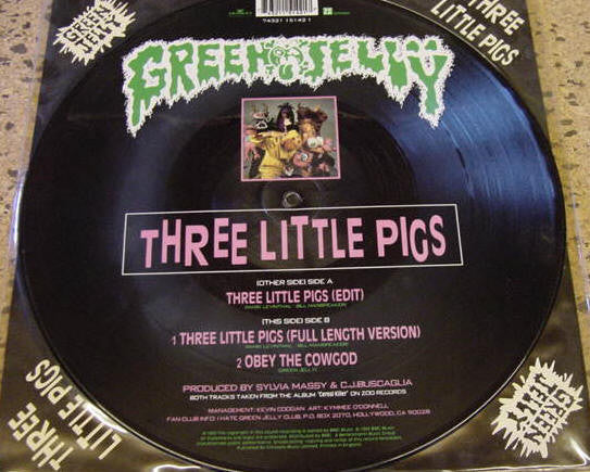 Three Little Pigs Picture Disc