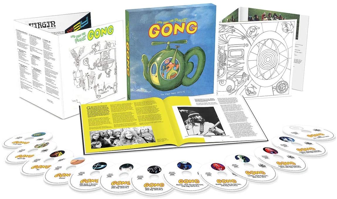 Love From The Planet Gong The Virgin Years 1973-75 Limited Edition BOXSET
