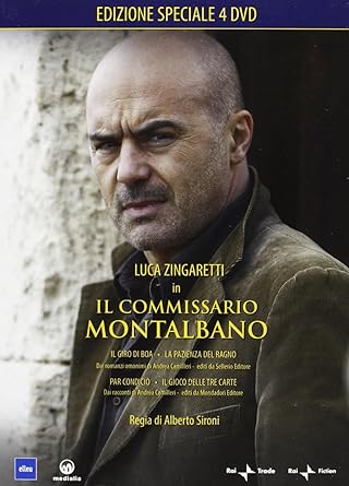 Il Commissario Montalbano Vol.3  4DVD Anno 2005-2006