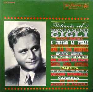 Belcanto, Vol. 5