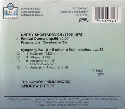Symphony N.10 Festival Overture