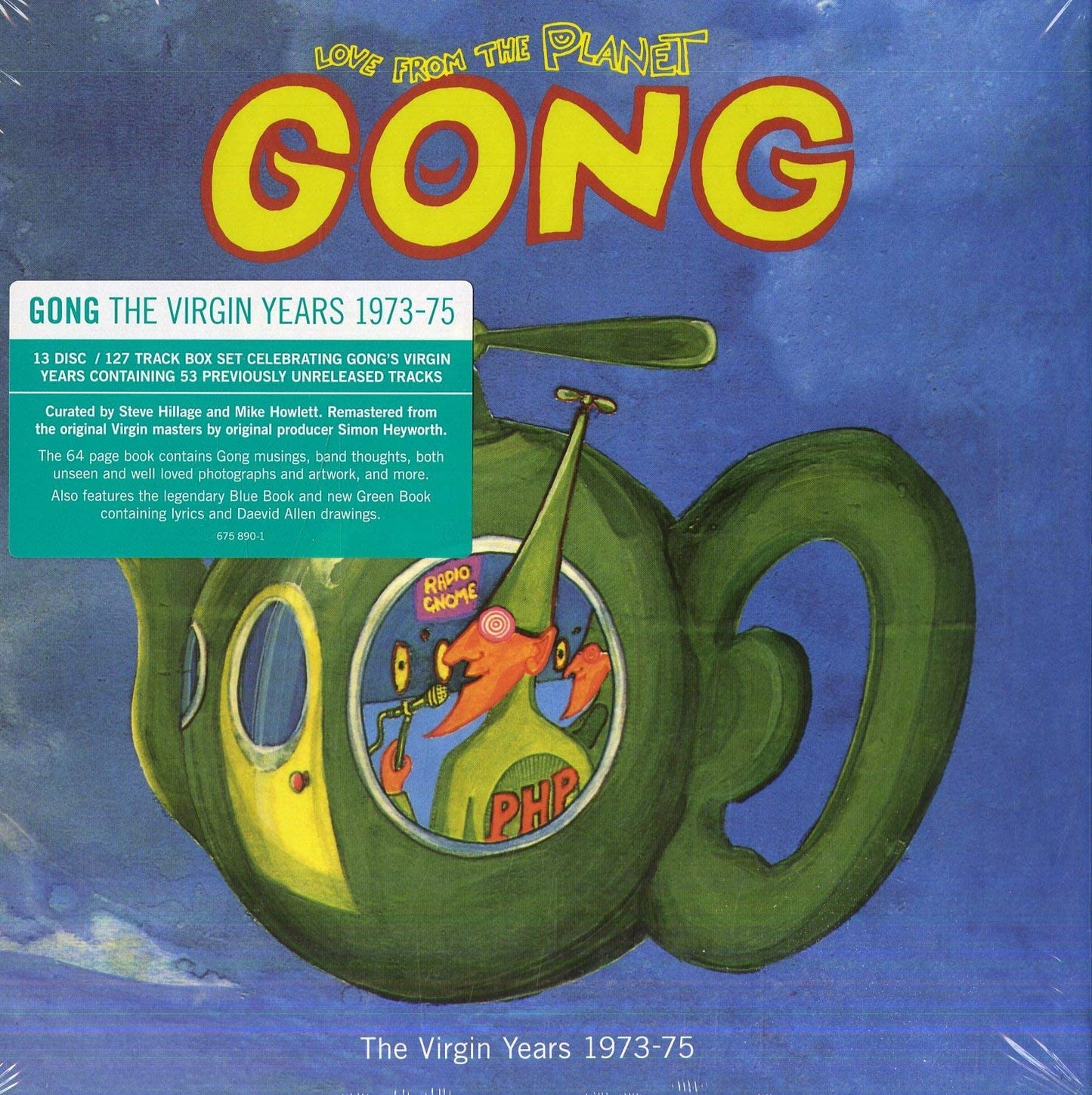 Love From The Planet Gong The Virgin Years 1973-75 Limited Edition BOXSET