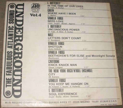 The Fabulous Atlantic Sound Underground Vol.4