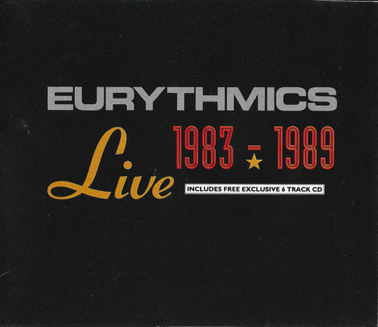 Live 1983 - 1989  3cd limited edition