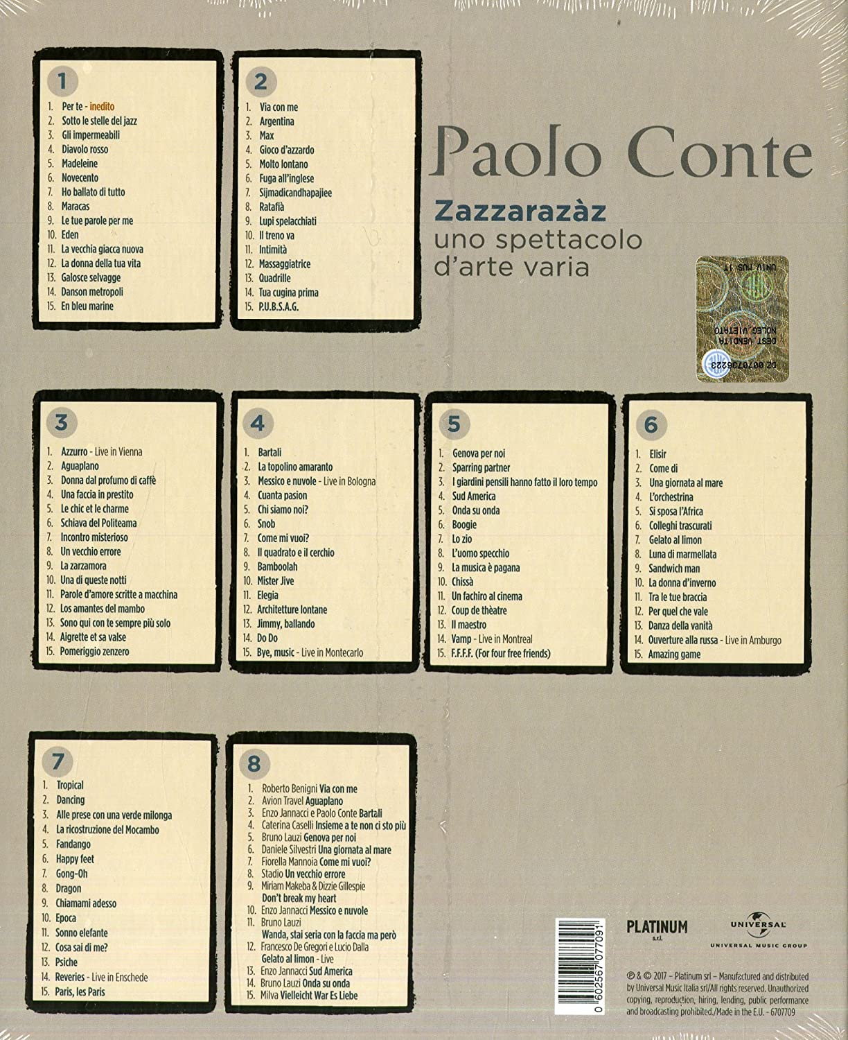 Zazzarazaz - Uno Spettacolo Di Arte Varia Deluxe Edition BOXSET