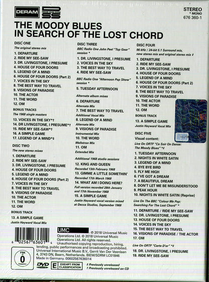 In Search Of The Lost Chord Deluxe Edition BOXSET