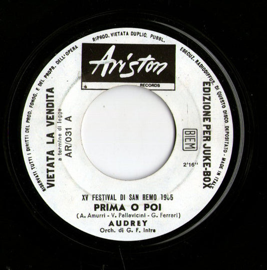 Prima O Poi / Più Amici Diventiamo