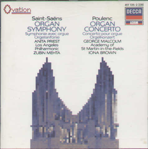 Symphony 3 Organ / Organ Concerto