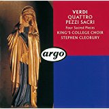 Quattro Pezzi Sacri Four Sacred Pieces