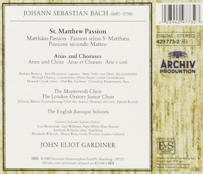 St Matthew Passion