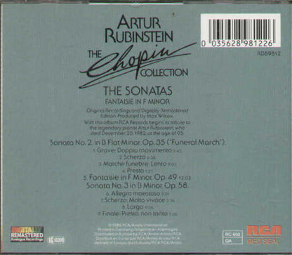 The Sonatas & Fantasie In F Minor