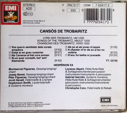 Cansos De Trobeiritz