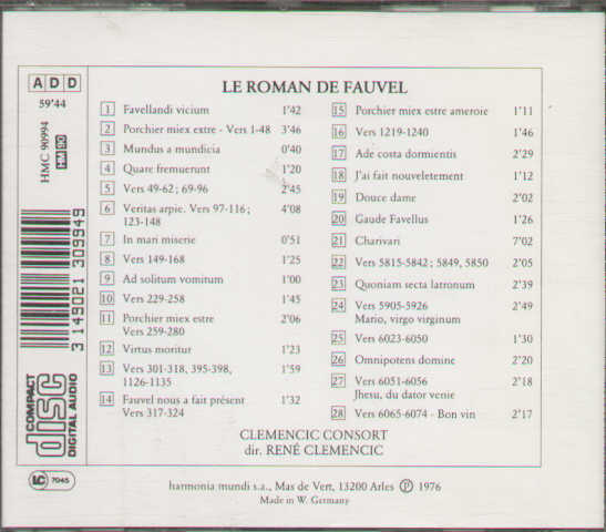 Le Roman De Fauvel