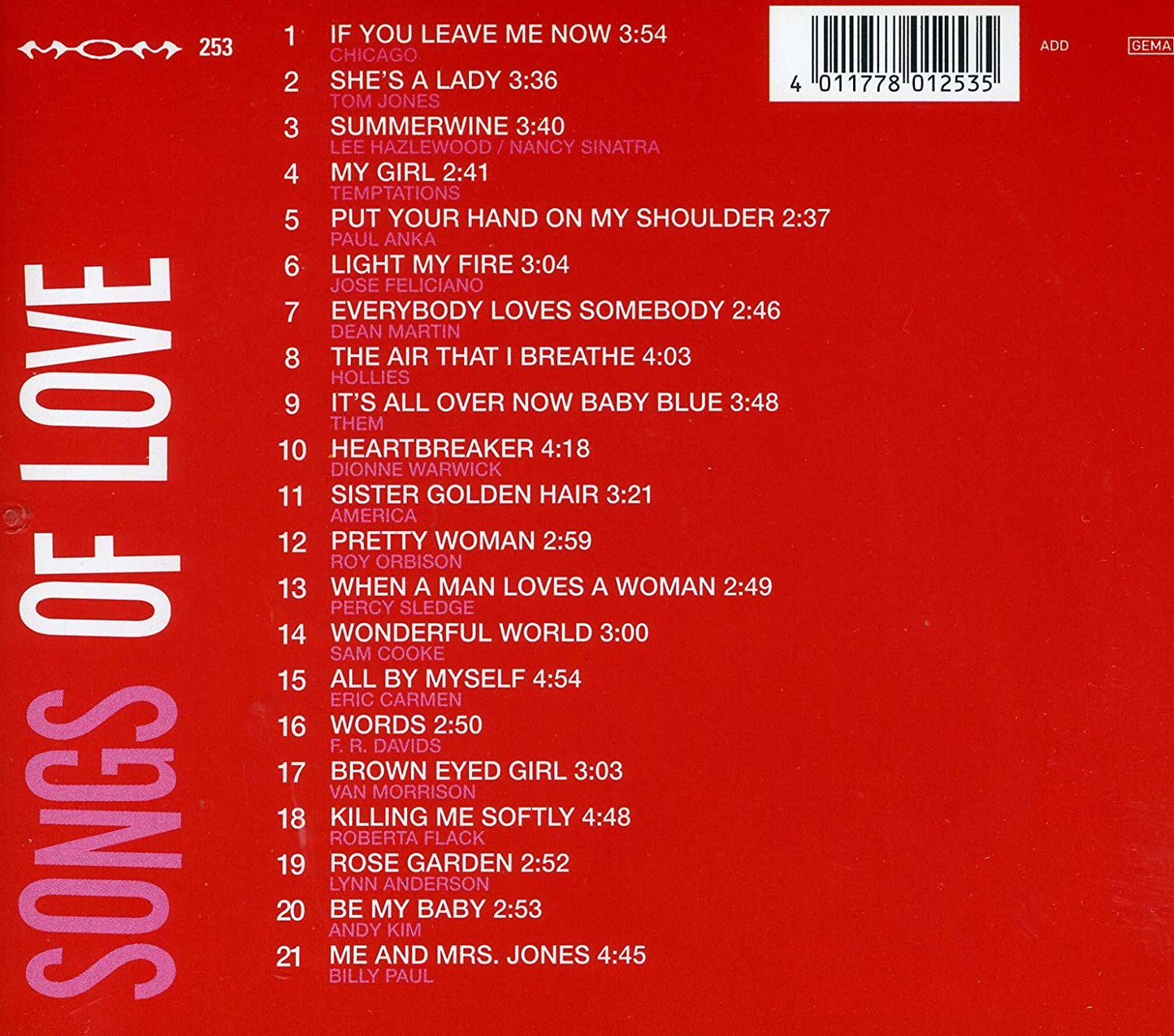 Songs Of Love