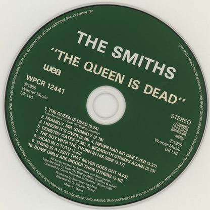 The Queen Is Dead Japan Limited Edition