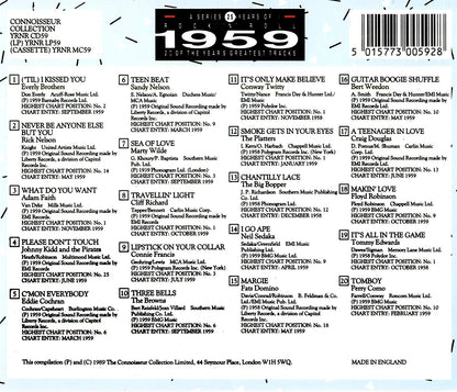 A Series 25 Years Of Rock'n'roll 1959
