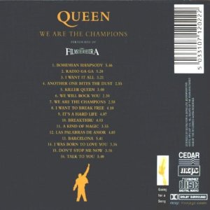 Queen We Are The Champions