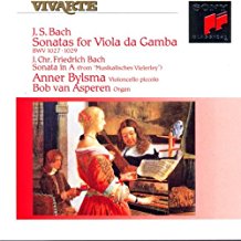 Sonatas For Viola Da Gamba Bwv 1027 1029 Sonata In A ..