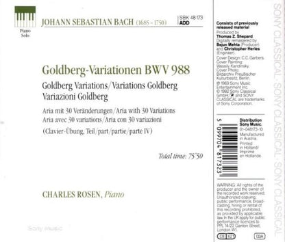 Goldberg Variations Bmw 988