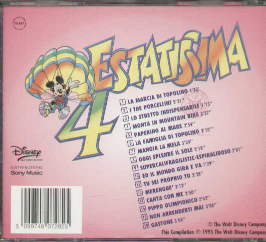 Estatissima Vol.4 16 Canzoni Per La Tua Estate