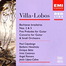 Bachiana Brasileiras Nos.2 & 5 / Five Preludes For Guitar ..