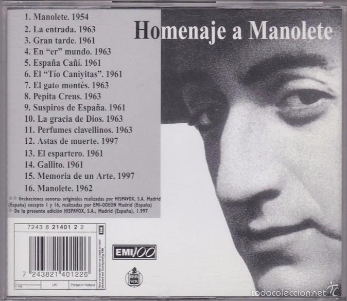 Homenaje A Manolete