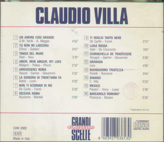 Claudio Villa
