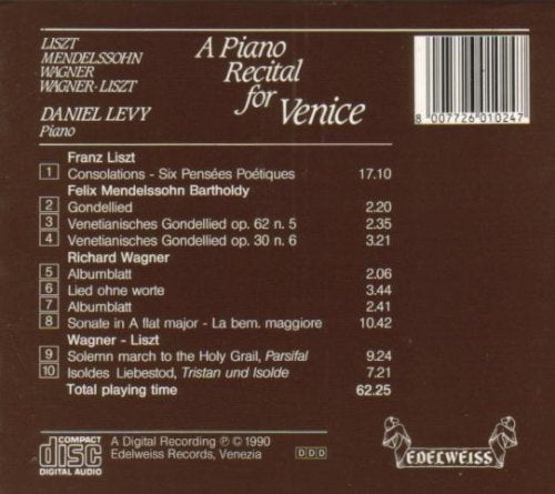 A Piano Recital For Venice