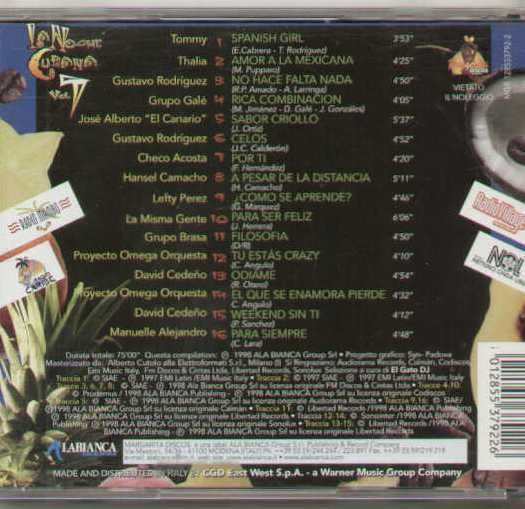 La Noche Cubana Vol.7