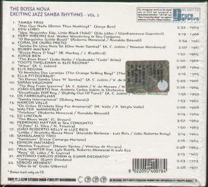The Bossa Nova Exciting Jazz Samba Rgythms Vol.2