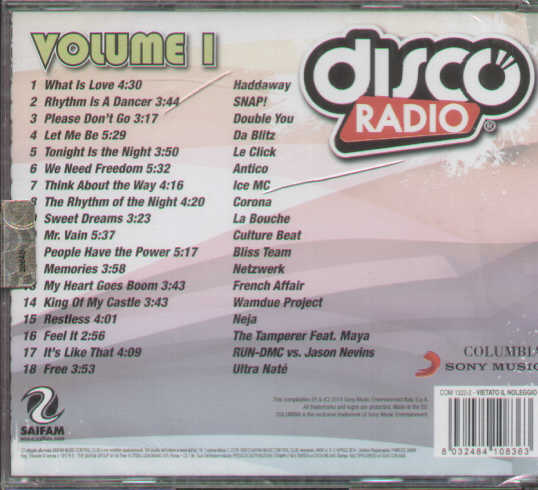 Disco Radio All The Hits Volume 1