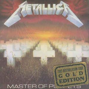 Master Of Puppets Australasian Tour Gold Edition