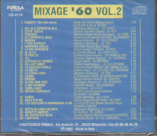 Mixage 60 Vol.2