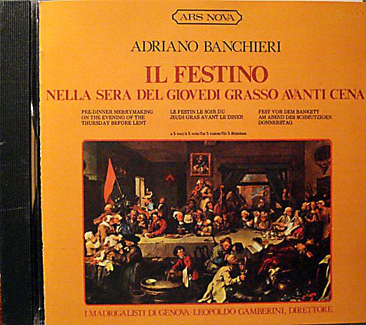 Il Festino Nella Sera Del Giovedi Grasso Avanti Cena